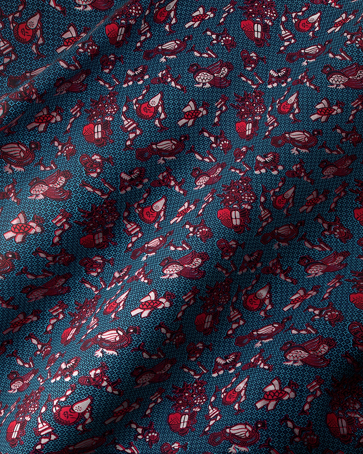 Wax Hollandais | VL40550.114 | Silver Embellished