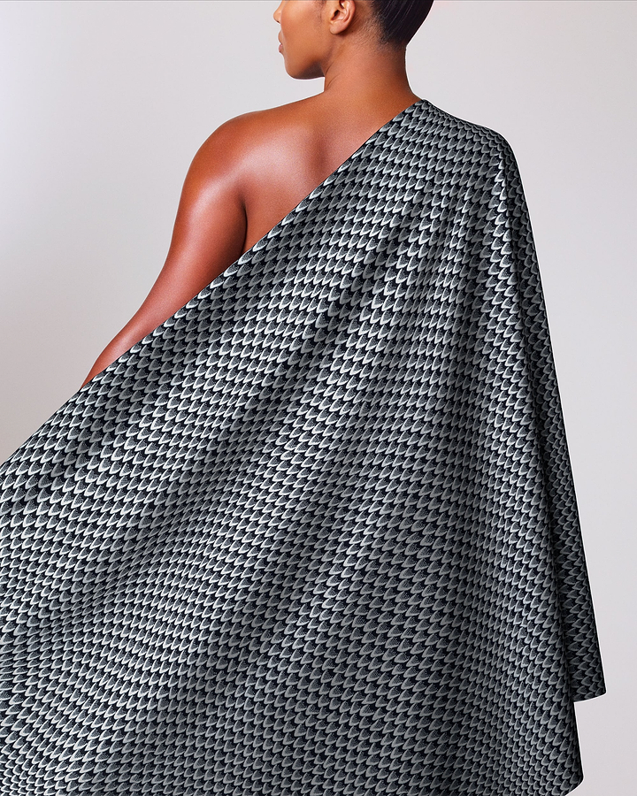 Wax Poplin | VL49600.065 | Finger nail, Fish scale