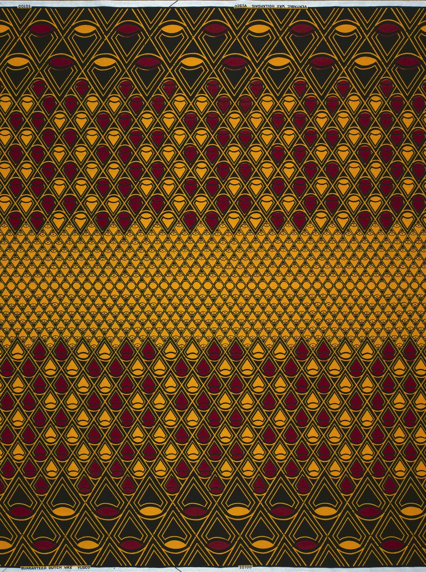 Vibrant african print fabric bold wax hollandais vl50100.055