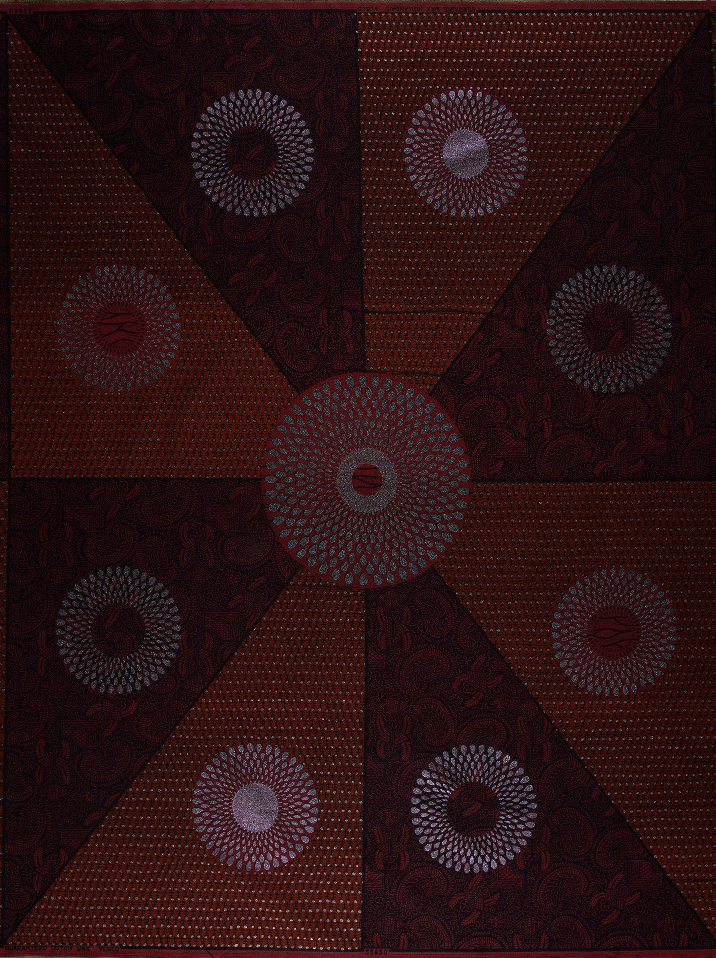Sky Wax | VL55650.148 | Red-Green Pearl Embellished