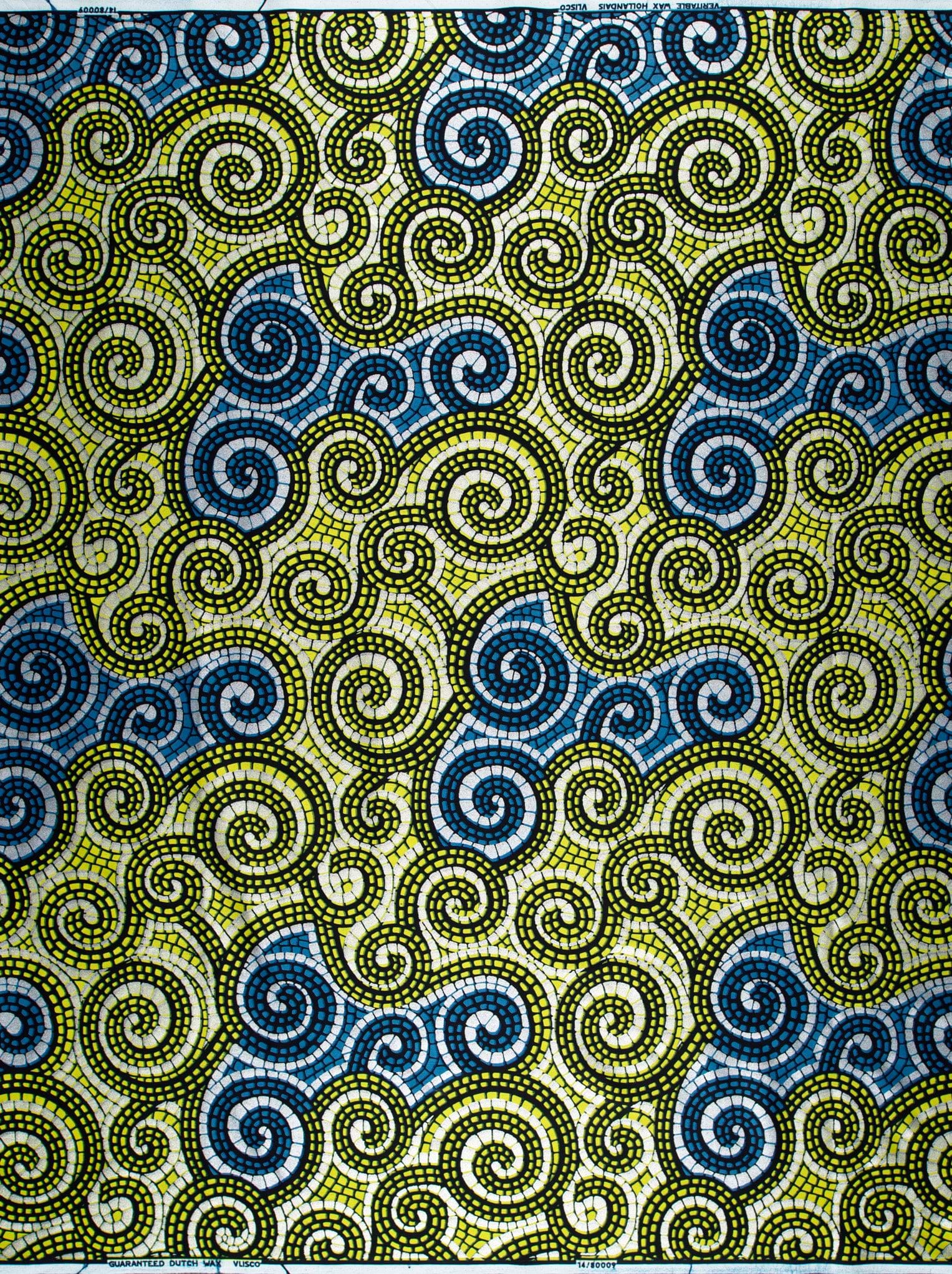 Vibrant african print fabric bold wax hollandais vl80009.025