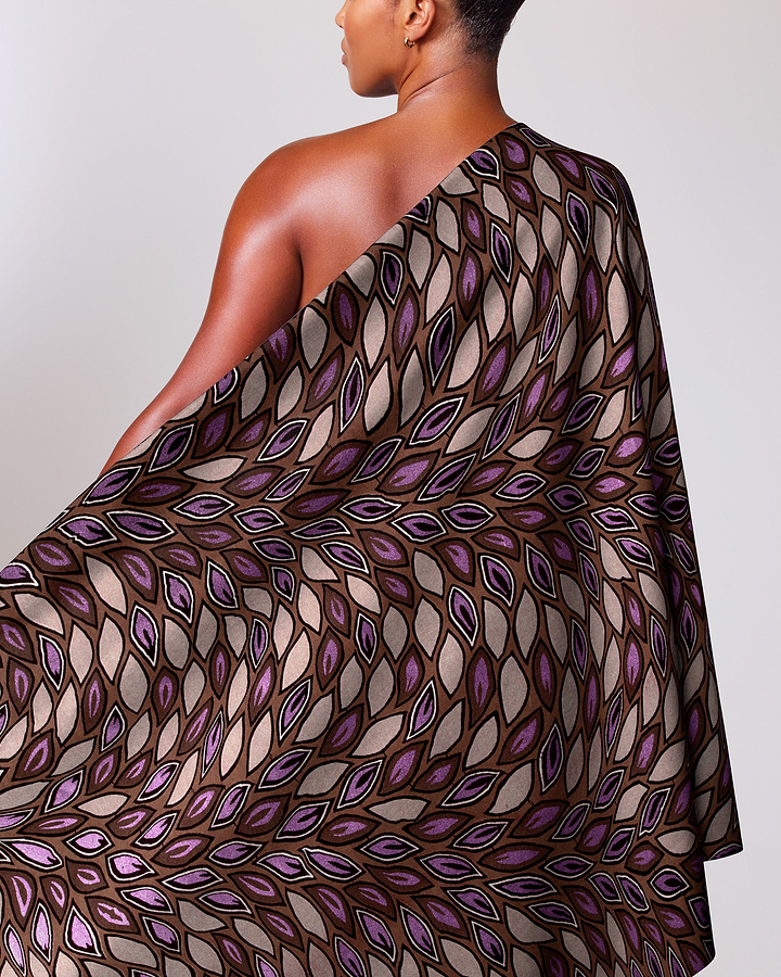 Wax Hollandais | VL80022.015 | Lilac Embellished