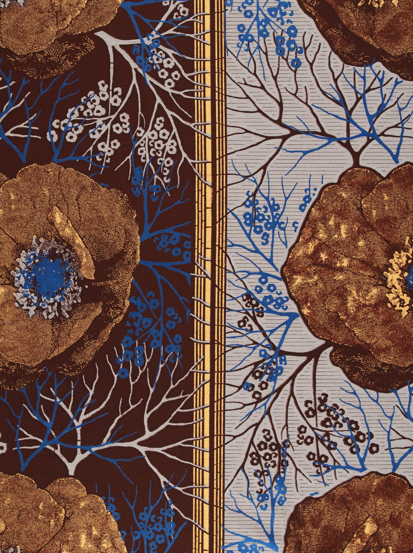 Wax Hollandais | VLA1119.039 | Royal Blue Embellished
