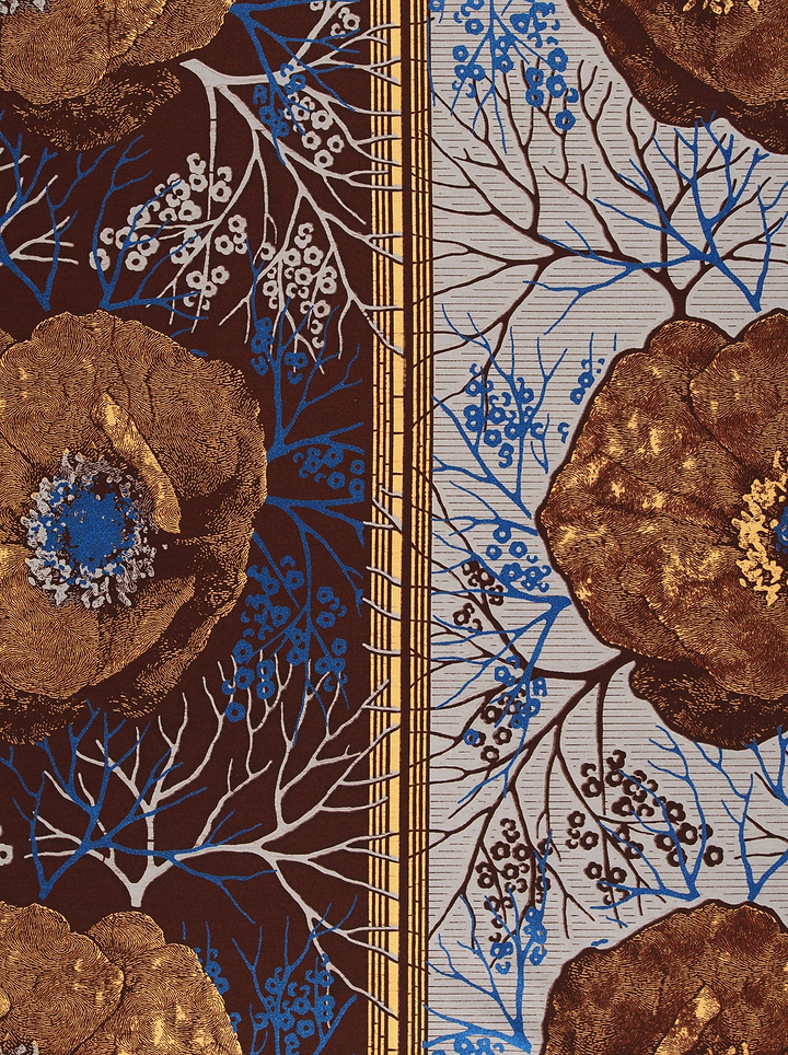 Wax Hollandais | VLA1119.039 | Royal Blue Embellished