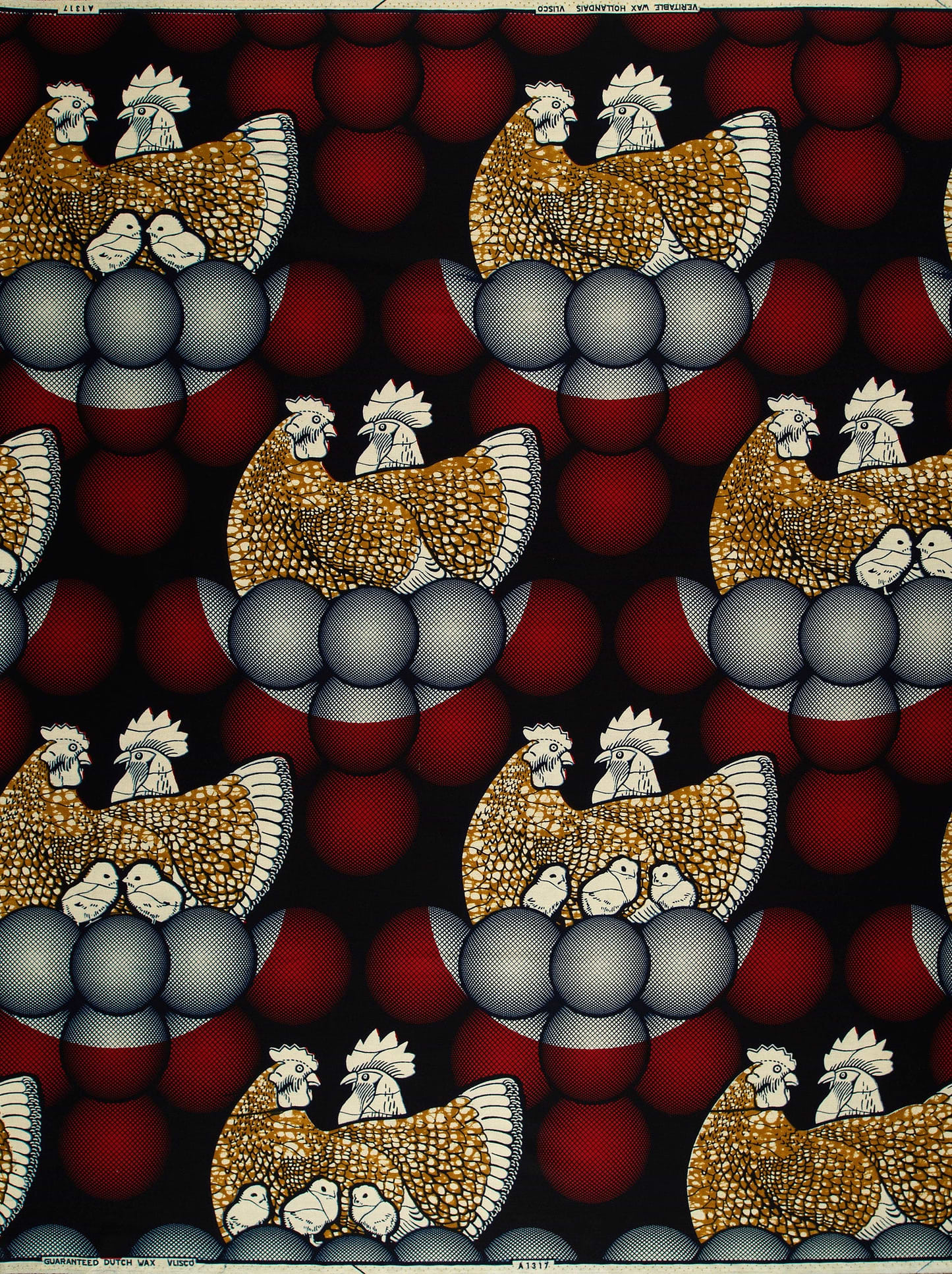 Wax Hollandais | VLA1317.036 | Oeufs d'or