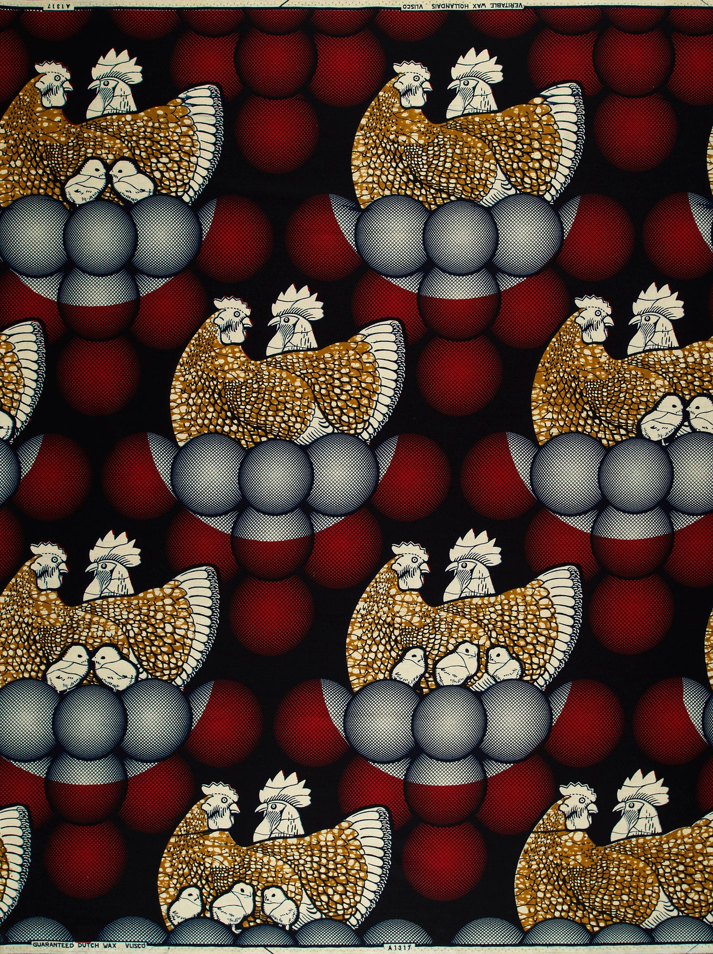 Wax Hollandais | VLA1317.036 | Oeufs d'or