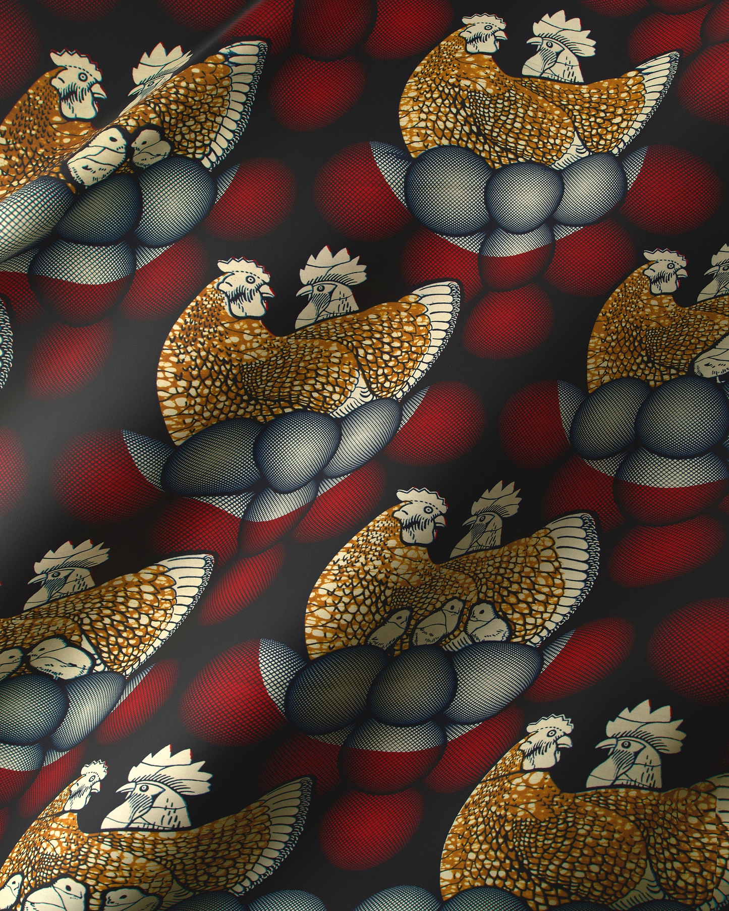 Wax Hollandais | VLA1317.036 | Oeufs d'or