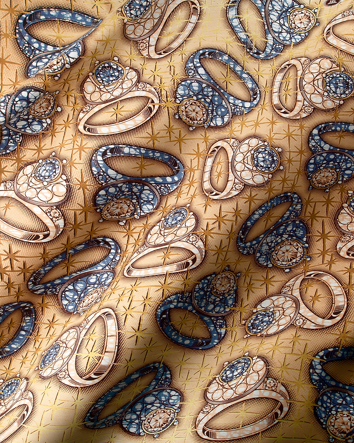 Super-Wax | VLA2257.073 | Gold Embellished