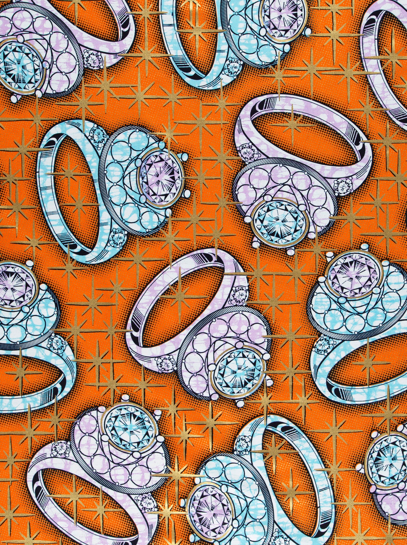 Ornate rings silver-toned bands blue super-wax vla2257.086