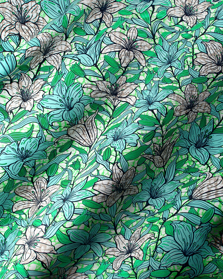 Super-Wax | VLS0182.027 | Emerald Green Embellished