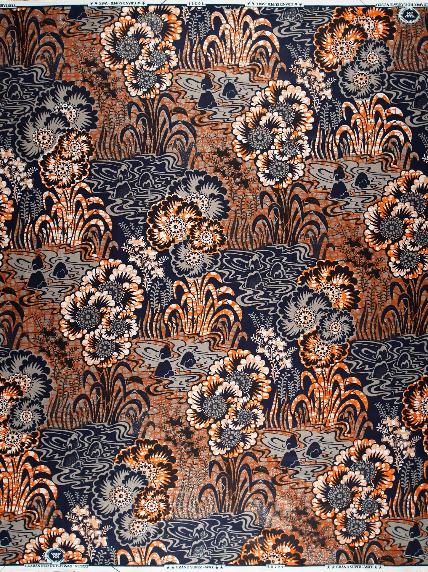 Grand Super-Wax | VLS0229.009 | Blue-Copper Shine Embellished