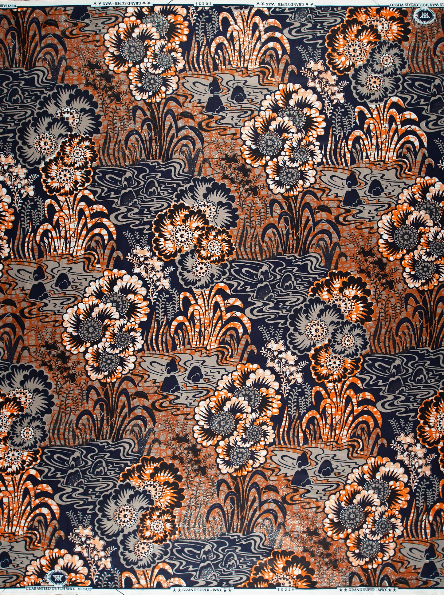 Grand Super-Wax | VLS0229.009 | Blue-Copper Shine Embellished