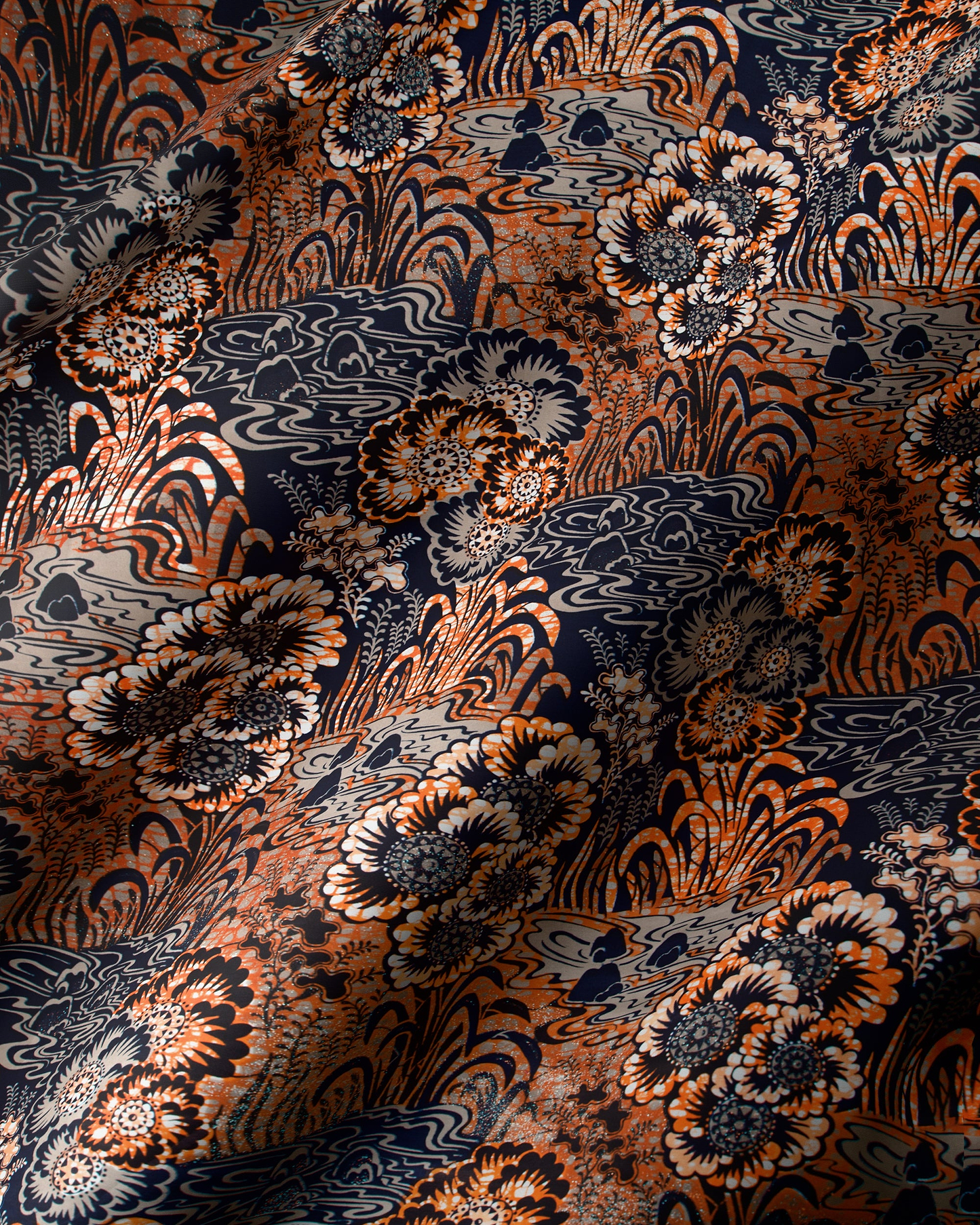 Grand Super-Wax | VLS0229.009 | Blue-Copper Shine Embellished