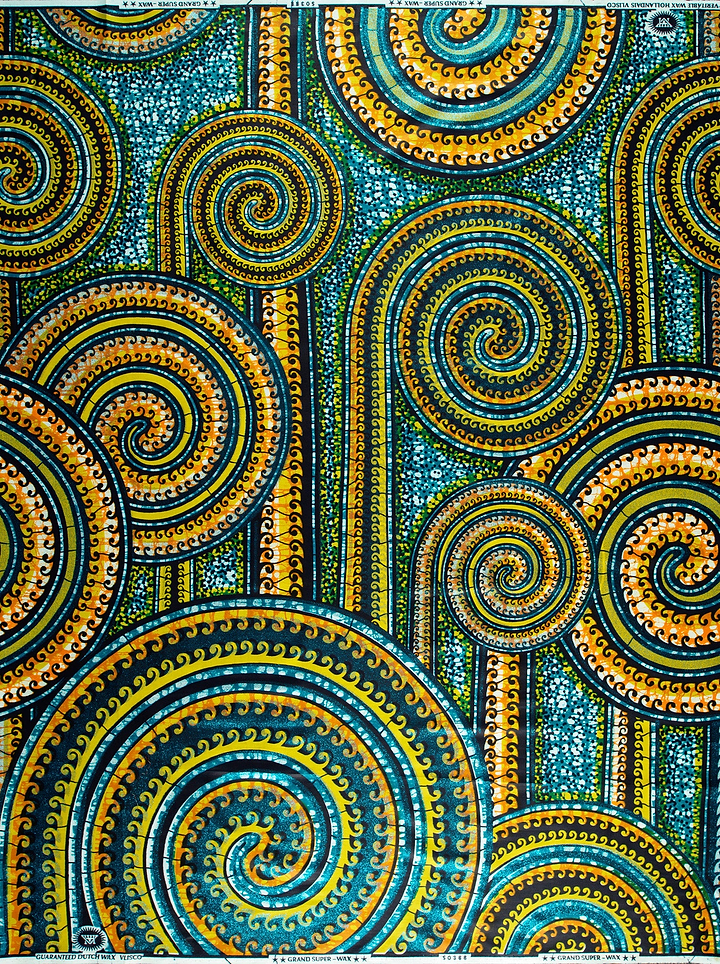Vibrant african print fabric bold grand super-wax vls0388.008