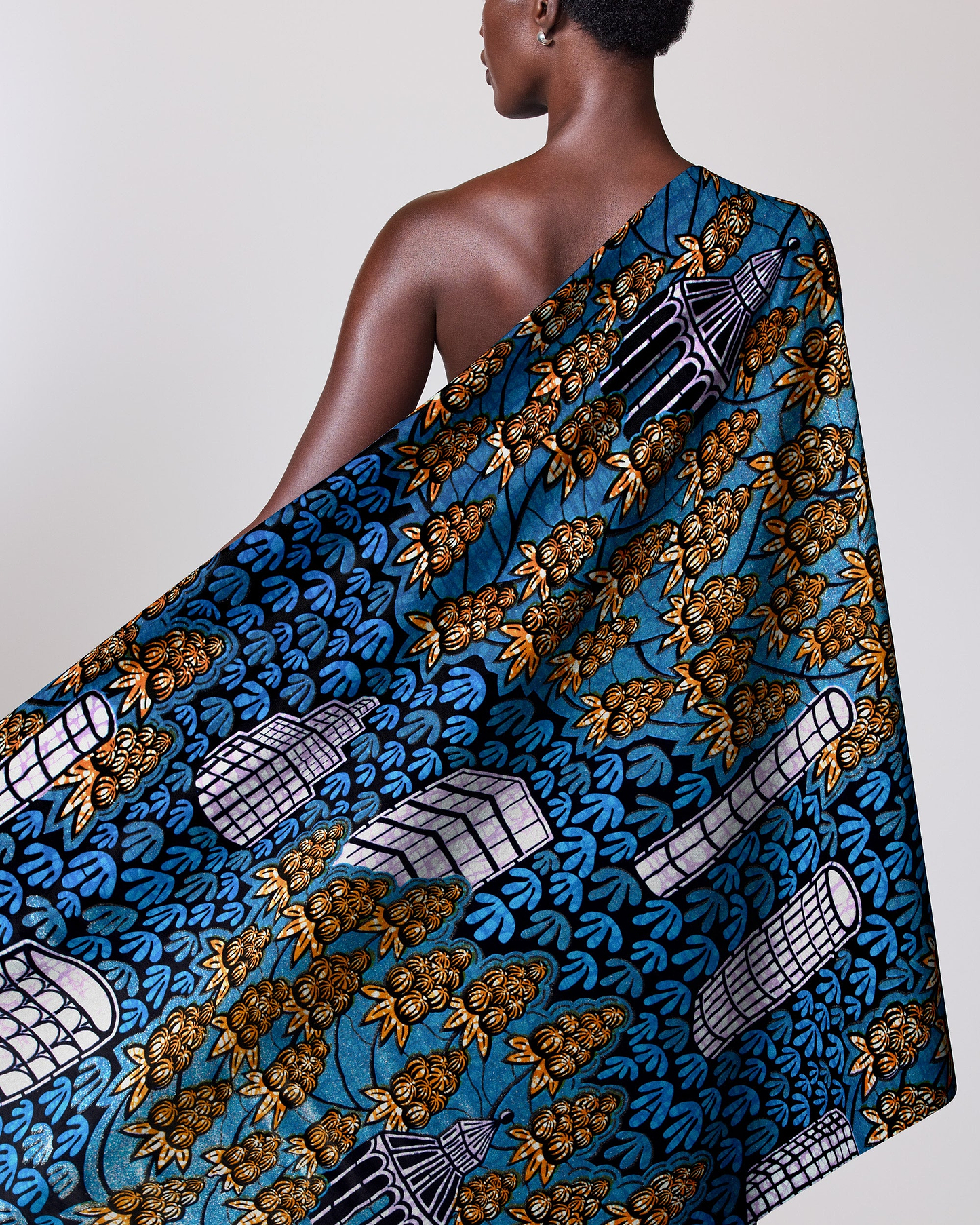 Grand Super-Wax | VLS0448.006 | Blue-Copper Shine Embellished