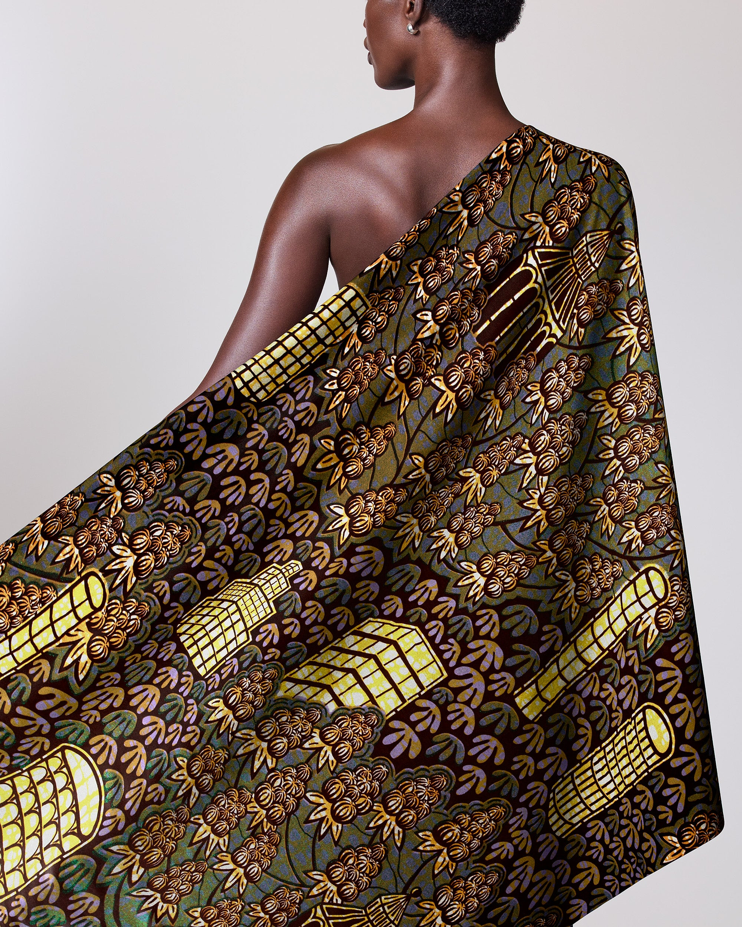 Grand Super-Wax | VLS0448.007 | Green Shine Embellished