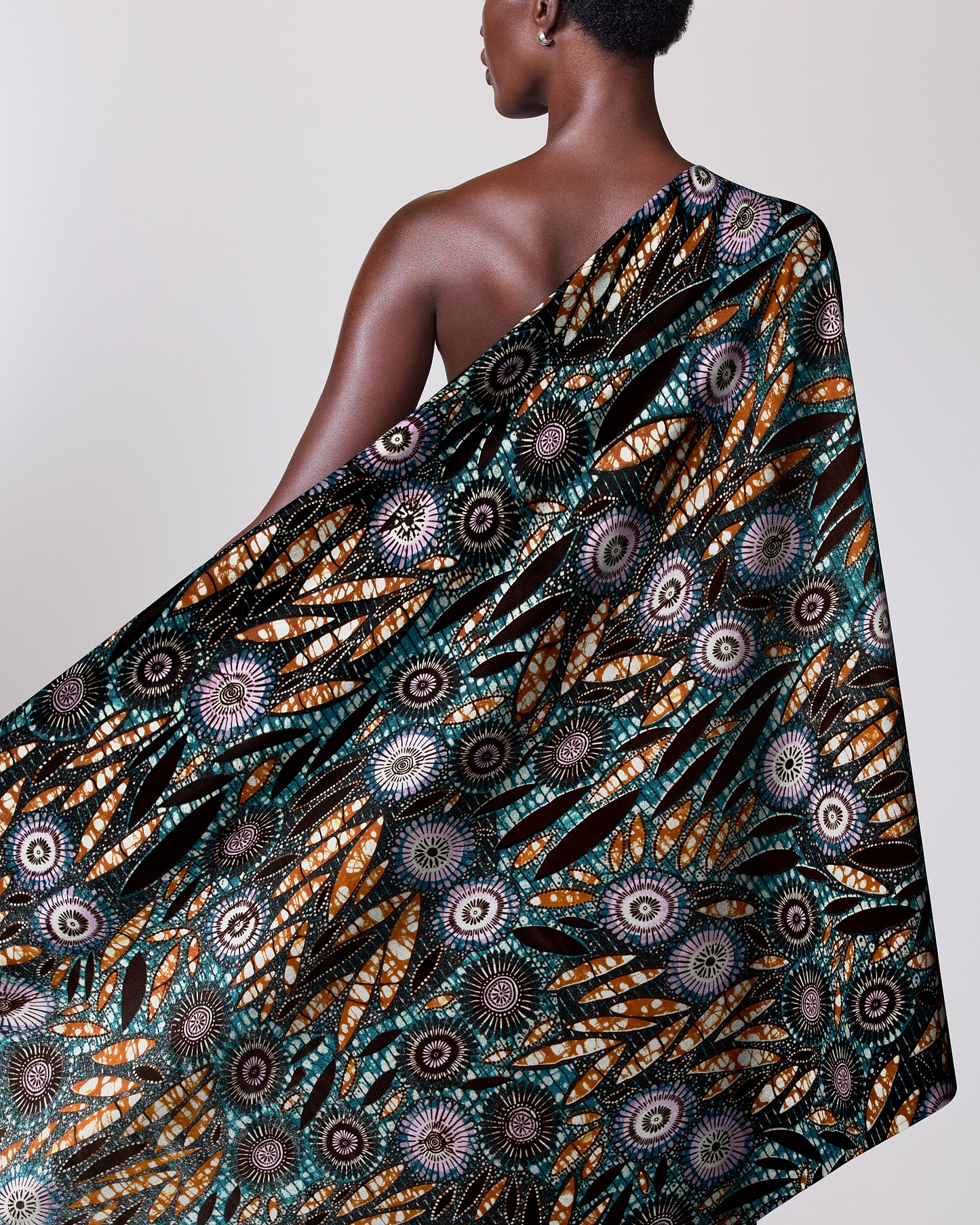 Grand Super-Wax | VLS0949.006 | Lilac-Green Shine Embellished