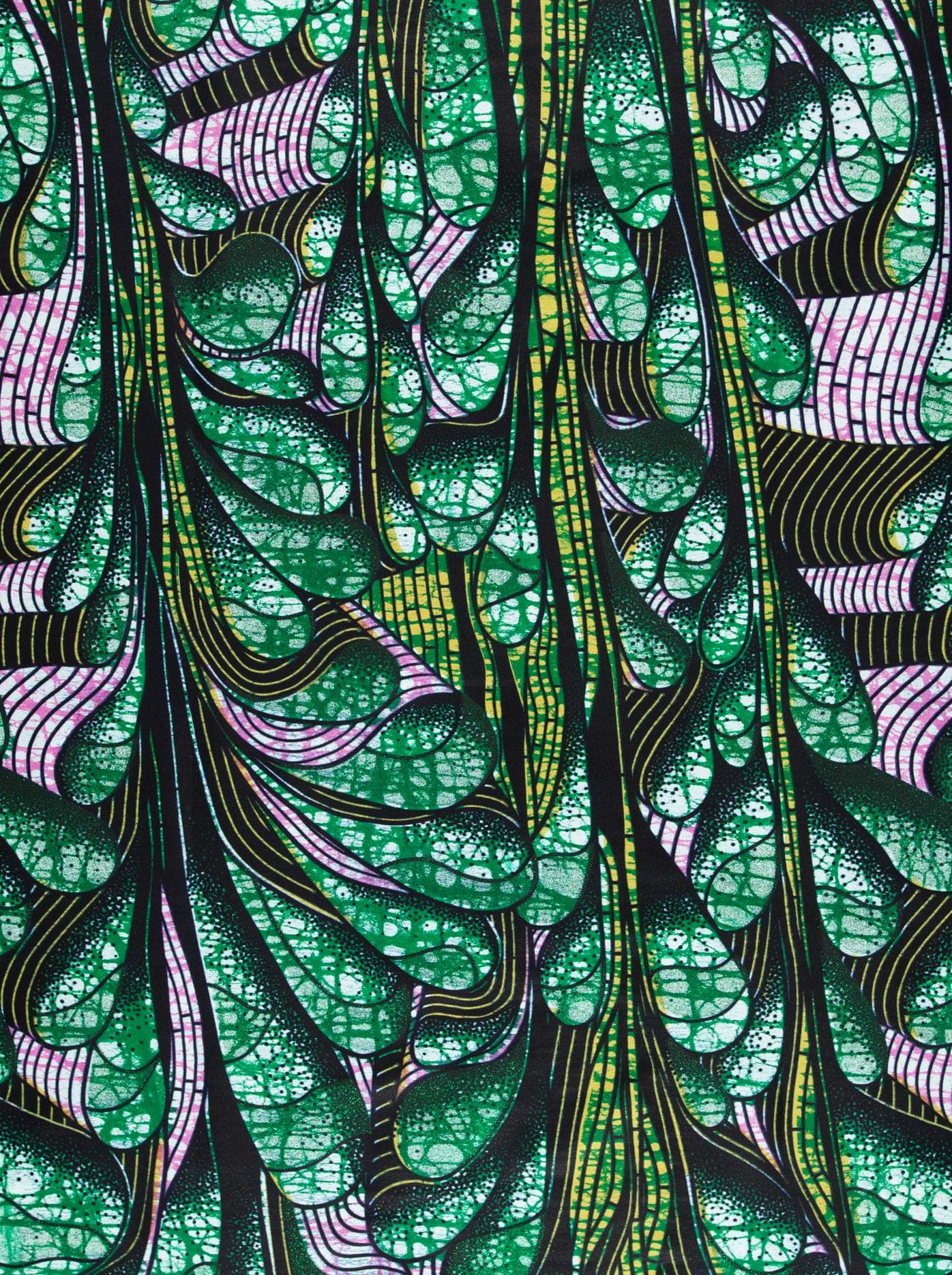 Grand Super-Wax | VLS0953.002 | Orné de Vert Pailleté