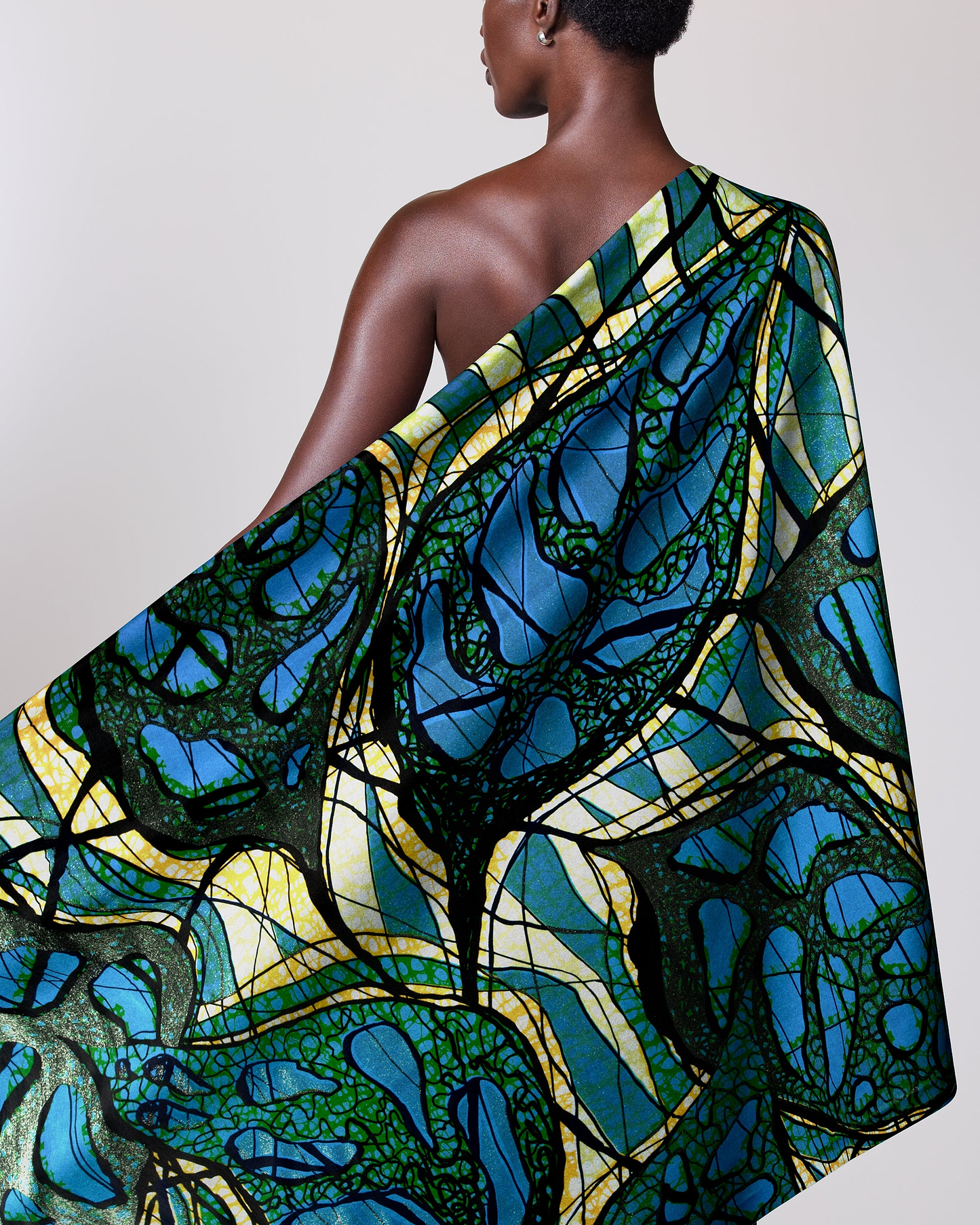 Grand Super-Wax | VLS1242.005 | Pale Green Shine Embellished