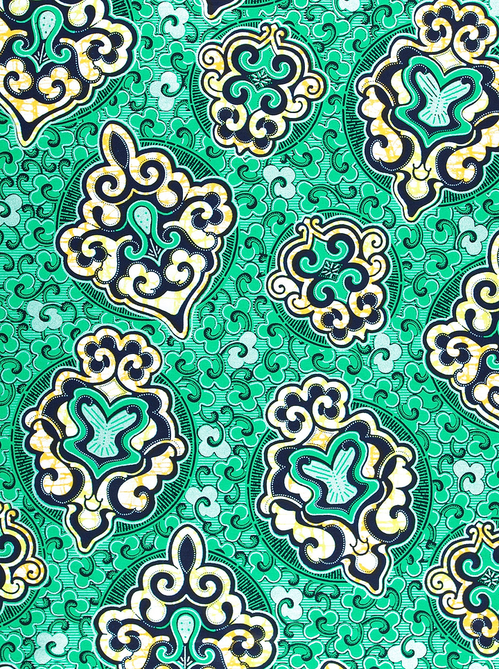 Super-Wax | VLS1290.026 | Pastel Green Embellished