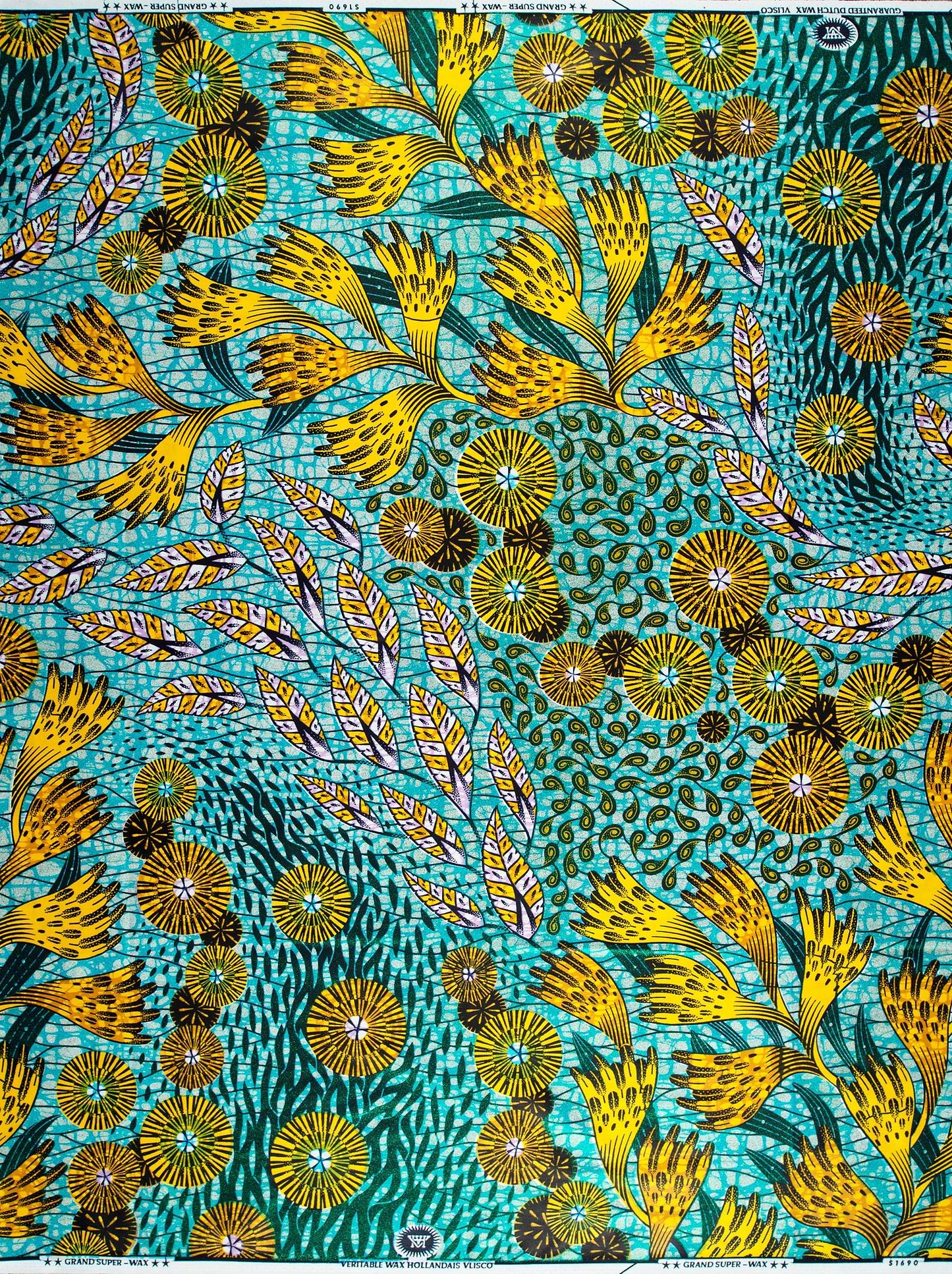 Grand Super-Wax | VLS1690.006 | Green Shine Embellished