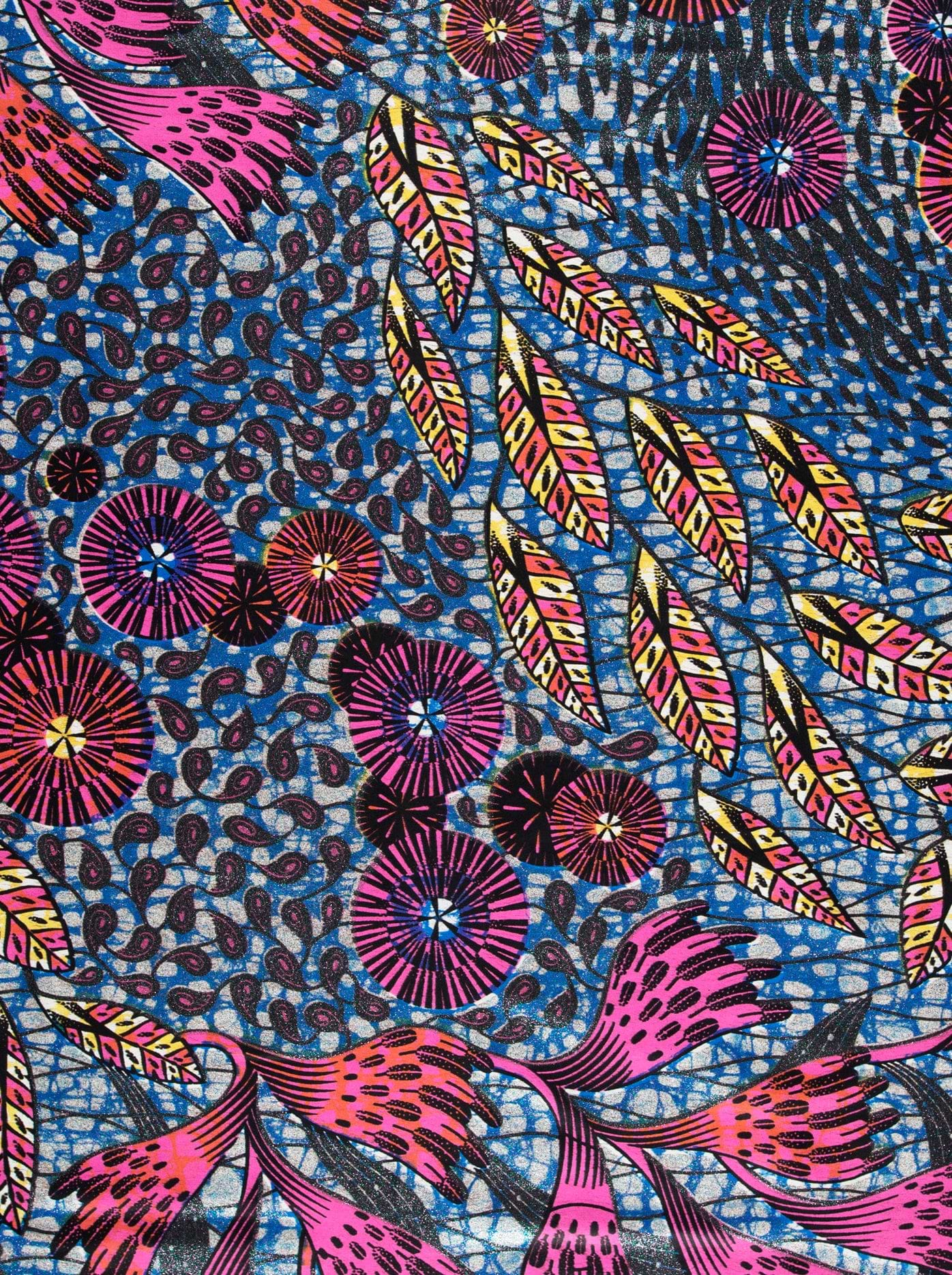 Colorful patterned fabric grand super-wax vls1690.010