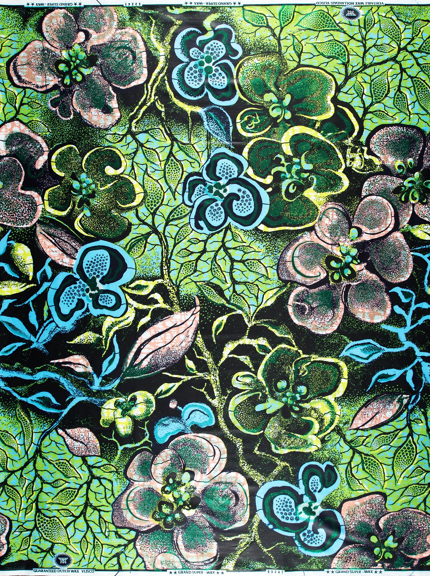 Grand Super-Wax | VLS2241.004 | Green Glitter Embellished