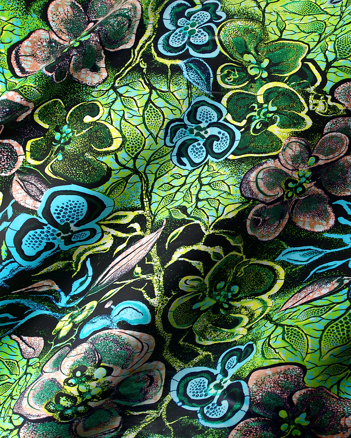 Grand Super-Wax | VLS2241.004 | Green Glitter Embellished