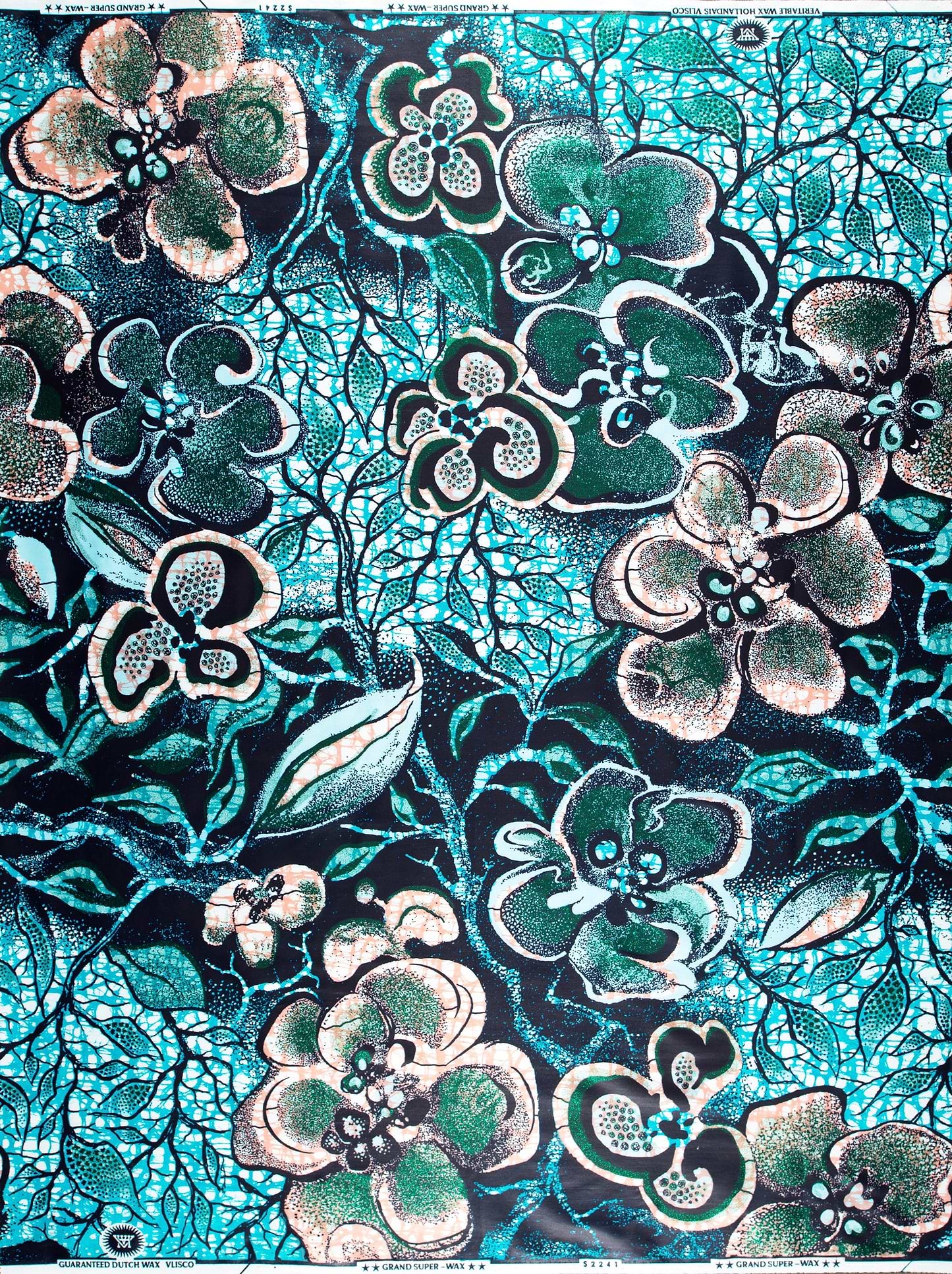 Grand Super-Wax | VLS2241.005 | Green Glitter Embellished
