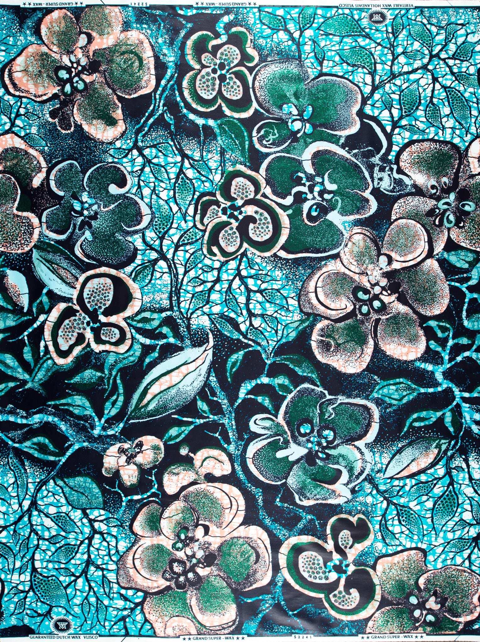 Grand Super-Wax | VLS2241.005 | Green Glitter Embellished