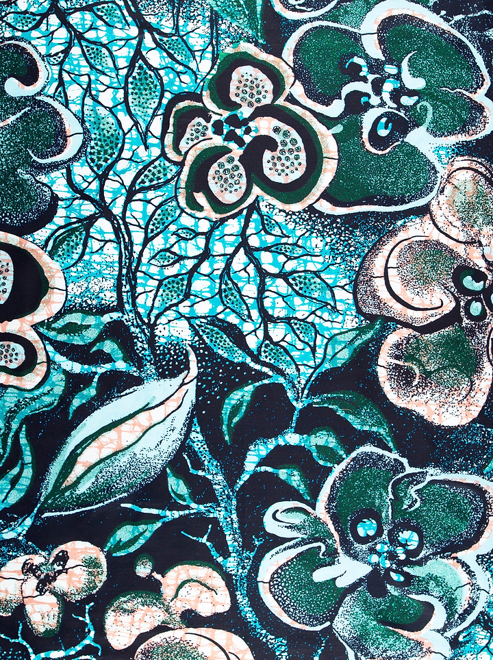 Grand Super-Wax | VLS2241.005 | Green Glitter Embellished