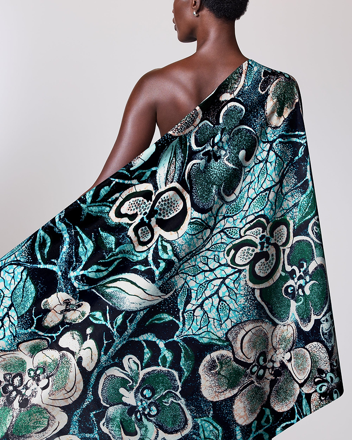 Grand Super-Wax | VLS2241.005 | Green Glitter Embellished
