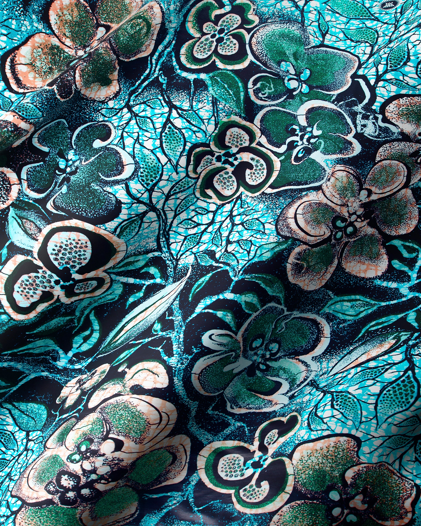 Grand Super-Wax | VLS2241.005 | Green Glitter Embellished