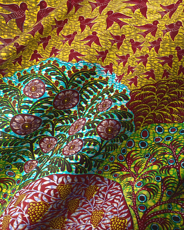 Vibrant african print fabric bold grand super-wax vls2358.002