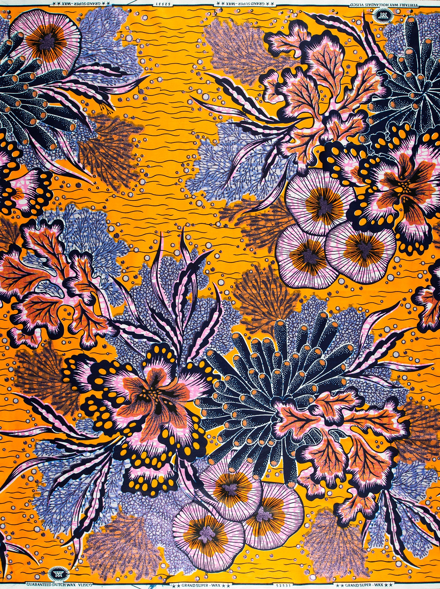 Grand Super-Wax | VLS2531.012 | Orné de Lilas Pailleté