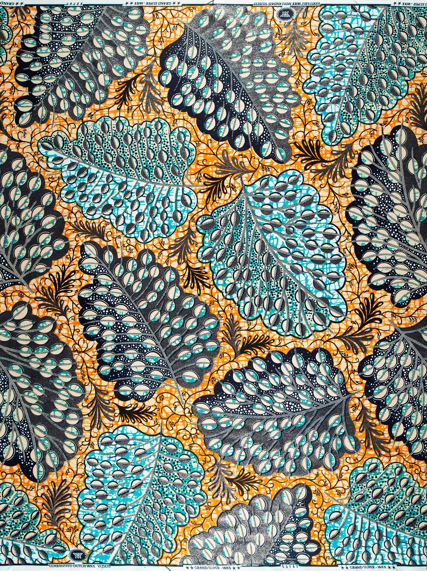 Grand Super-Wax | VLS2767.011 | Blue-Copper Shine Embellished