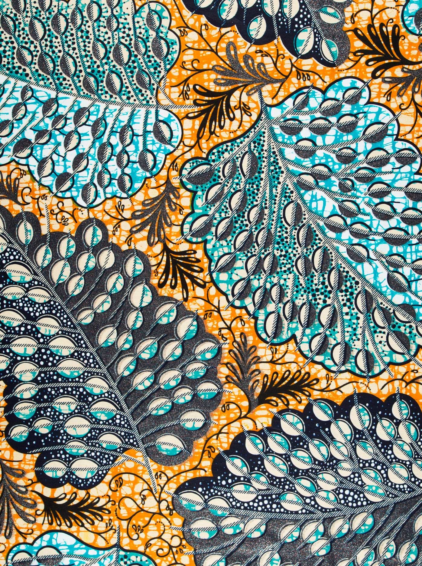 Grand Super-Wax | VLS2767.011 | Blue-Copper Shine Embellished