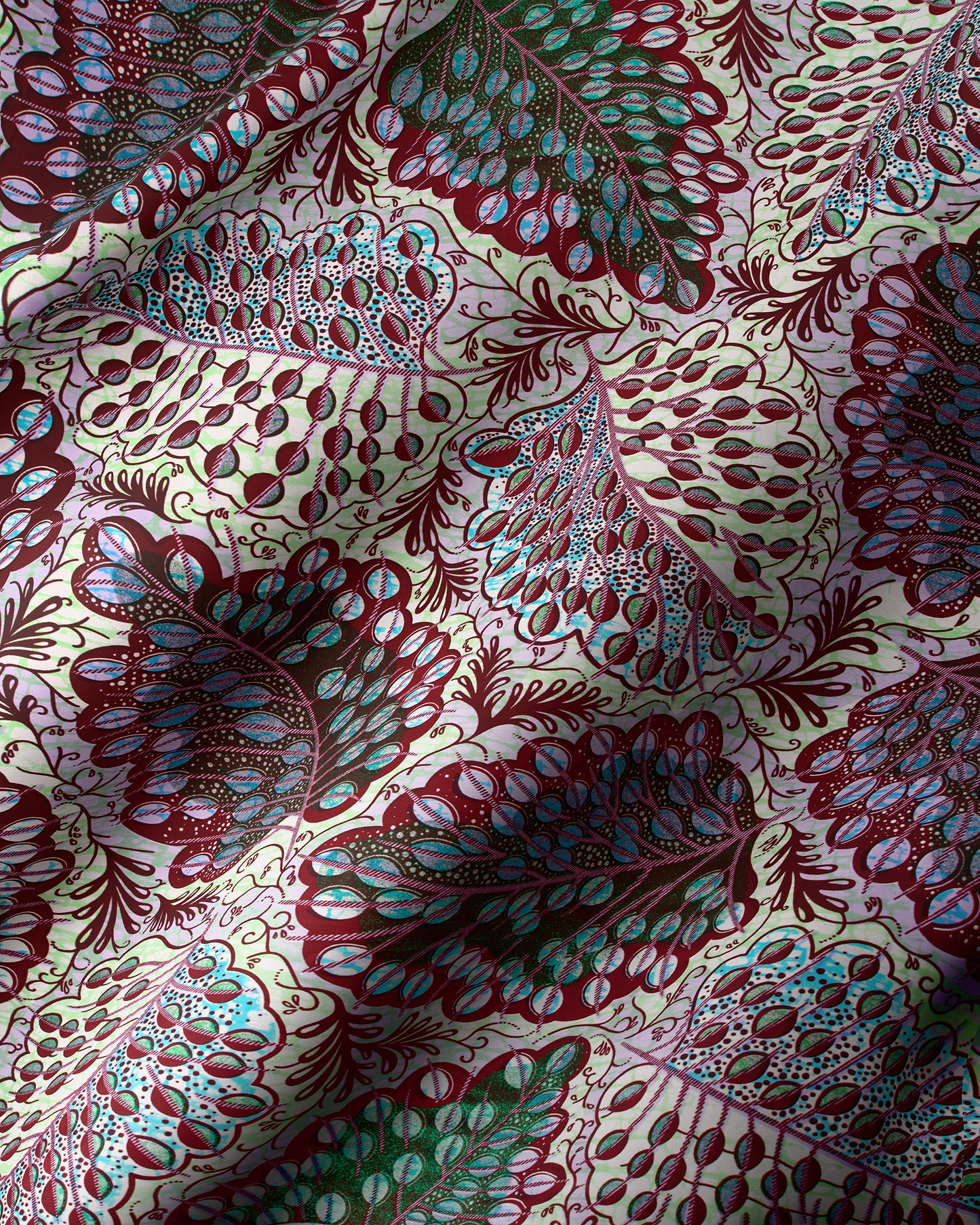 Grand Super-Wax | VLS2767.013 | Green Shine Embellished