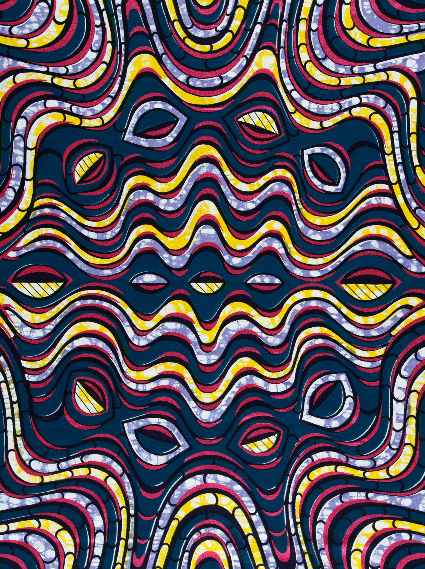 Vibrant abstract african print fabric super-wax vls4058.013