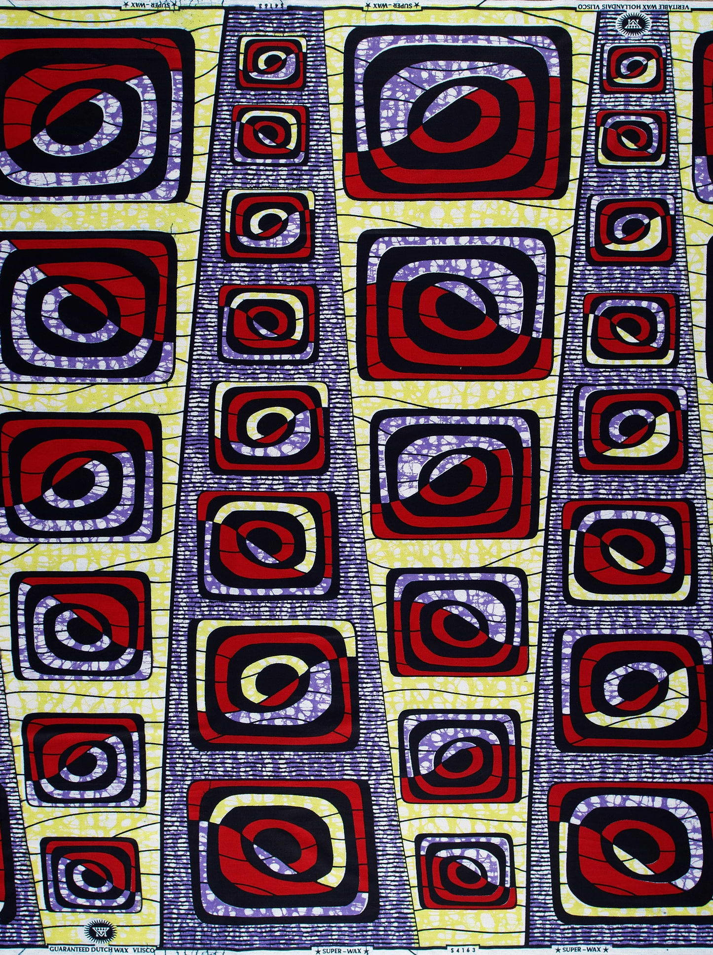 Vibrant african print fabric bold super-wax vls4163.010