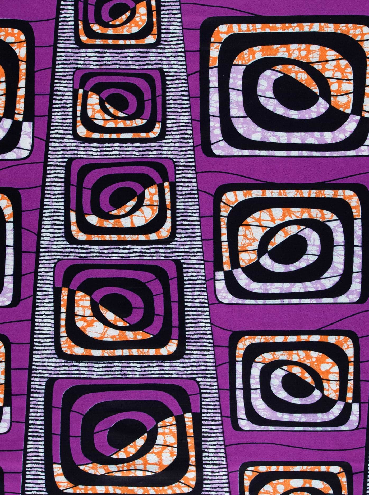 Vibrant purple fabric bold geometric super-wax vls4163.011