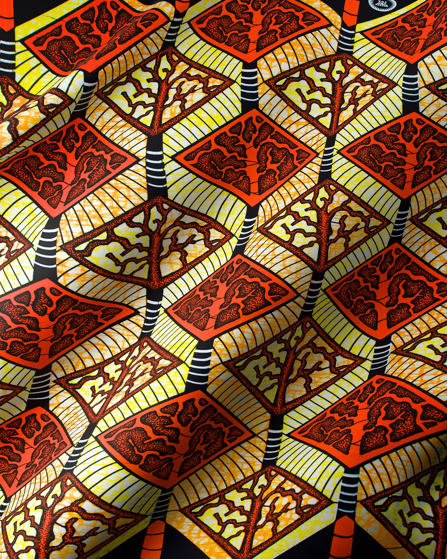 Vibrant african print fabric bold super-wax vls4398.012