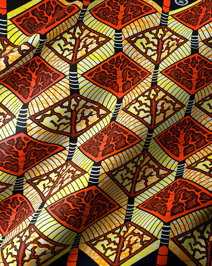 Vibrant african print fabric bold super-wax vls4398.012