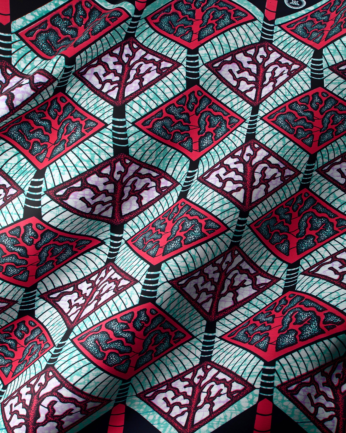 Vibrant african print fabric bold super-wax vls4398.013