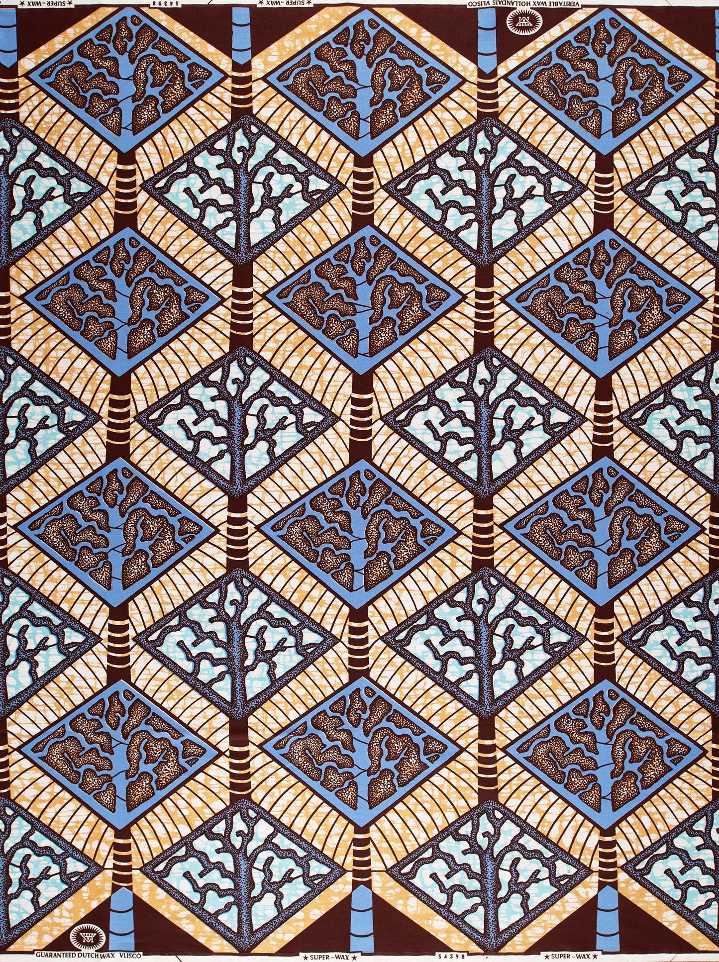 Vibrant african print fabric bold super-wax vls4398.014