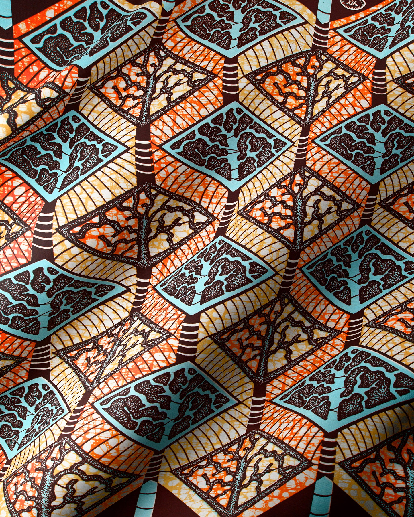 Vibrant african print fabric bold super-wax vls4398.017