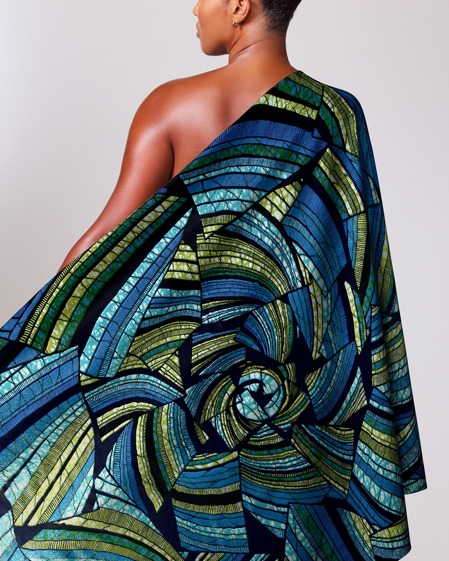 Grand Super-Wax | VLS6605.008 | Green-Gold Shine Embellished