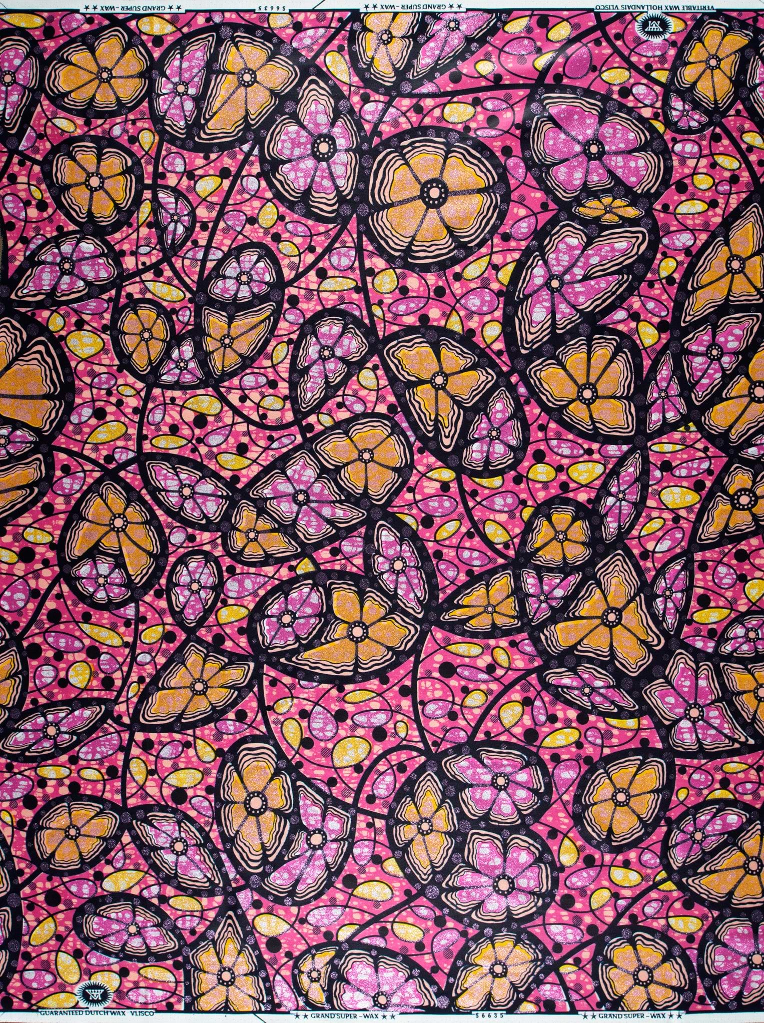 Grand Super-Wax | VLS6635.001 | Orné de Lilas Pailleté