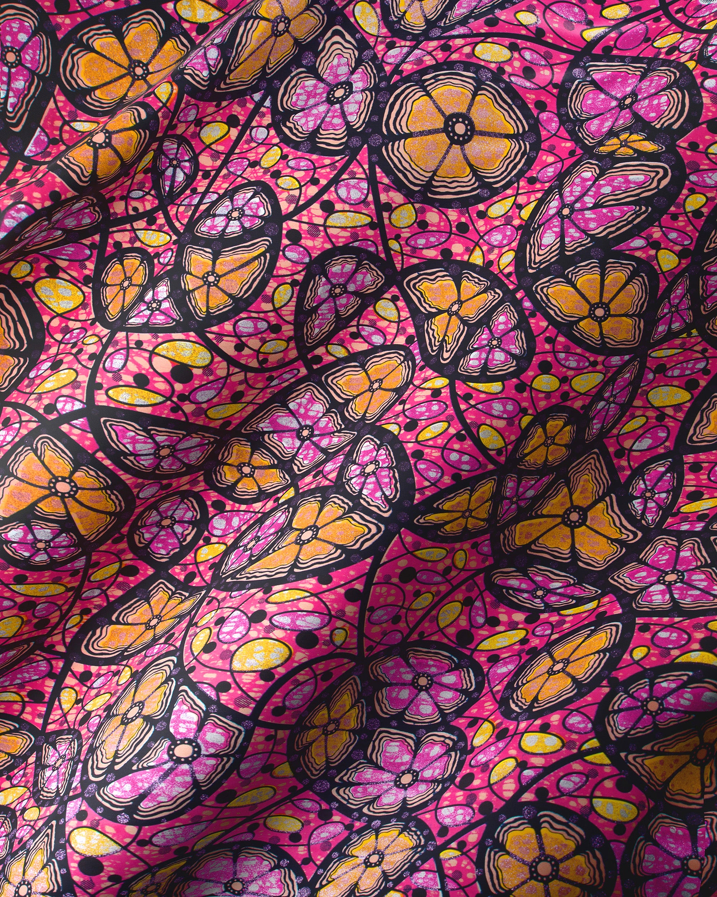 Grand Super-Wax | VLS6635.001 | Orné de Lilas Pailleté