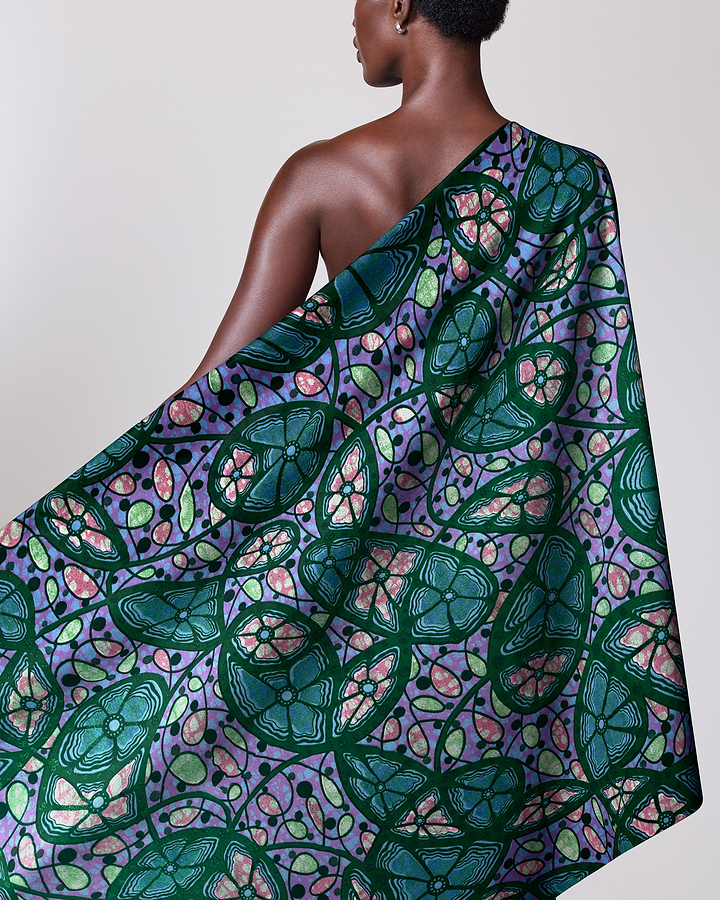 Grand Super-Wax | VLS6635.002 | Green Shine Embellished